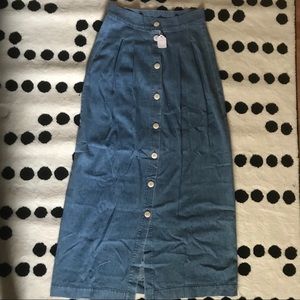 Ilana Kohn Cielo Skirt size 8 denim